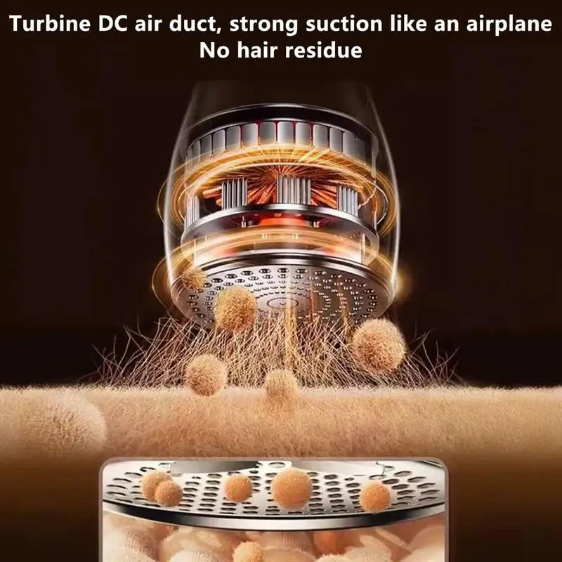 Elektrisk lofjerner for tekstiler