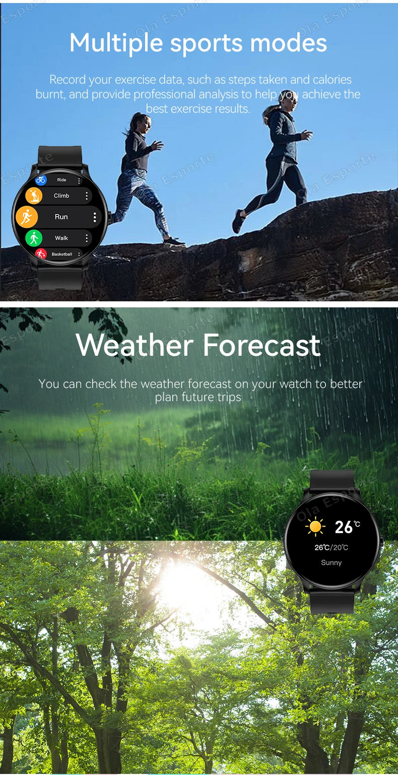 New Smart Watch Men Women Full Touch Screen Sport Fitness Watch IP67 Waterproof Bluetooth Android IOS Smartwatch For Xiaomi