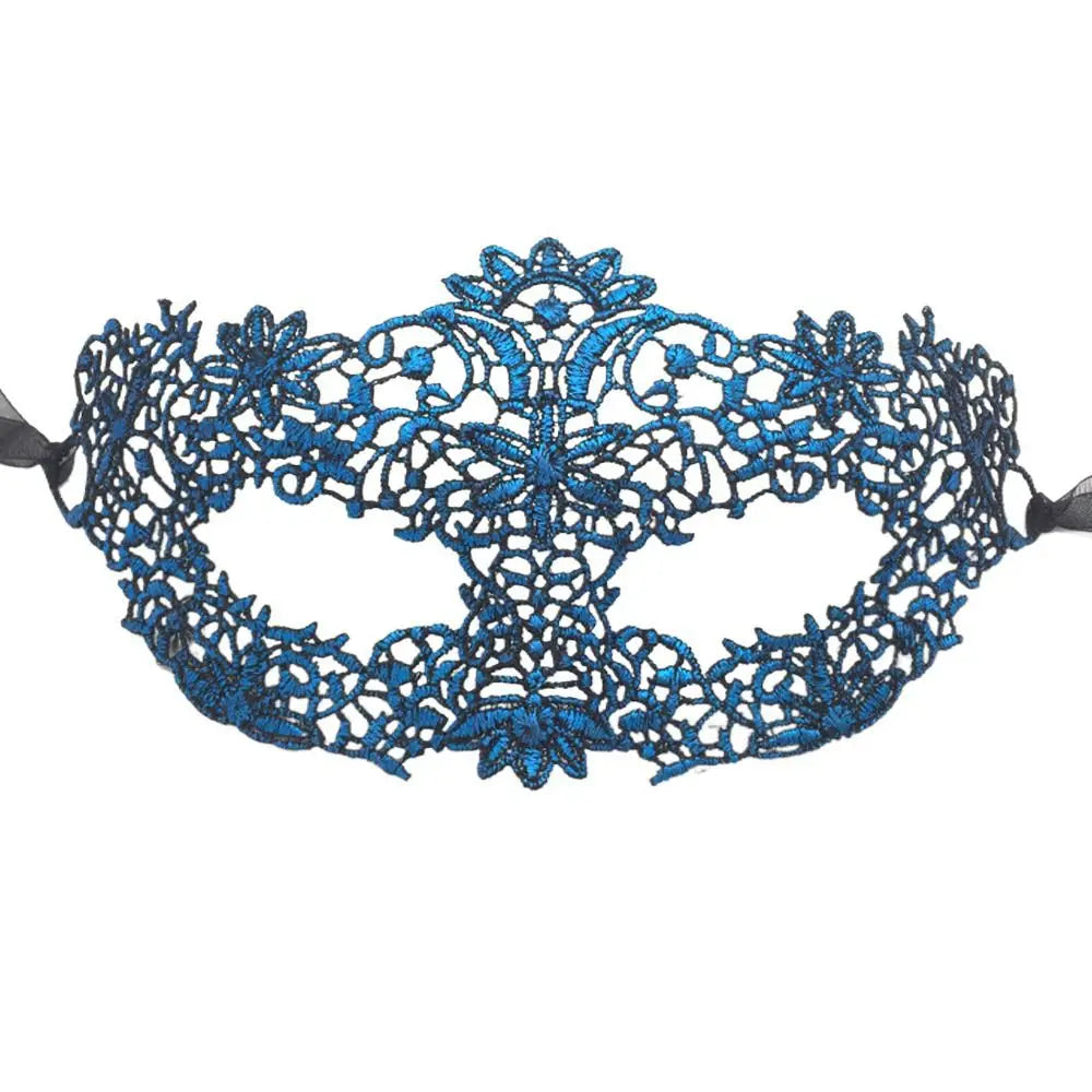Show Queen Bronzing Costume Eye Mask Halloween Supply Cosplay Prom Props Dance Masks Venice Mask Lace Masquerade Party Supplies