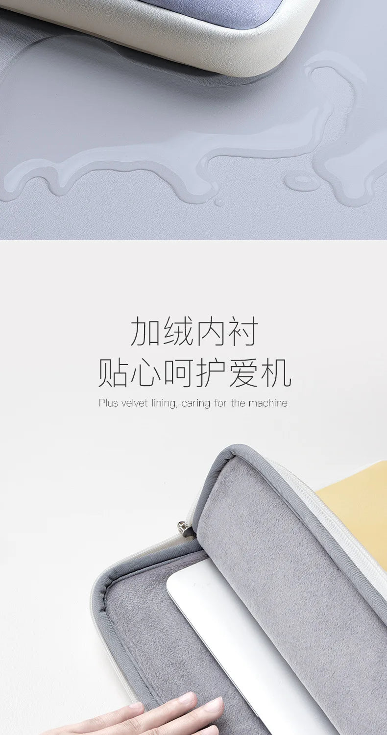 Laptop bag is suitable for laptop air12-16 inch hand bag damska bolsos de hombro Simple design fashion  handbags luxury designer