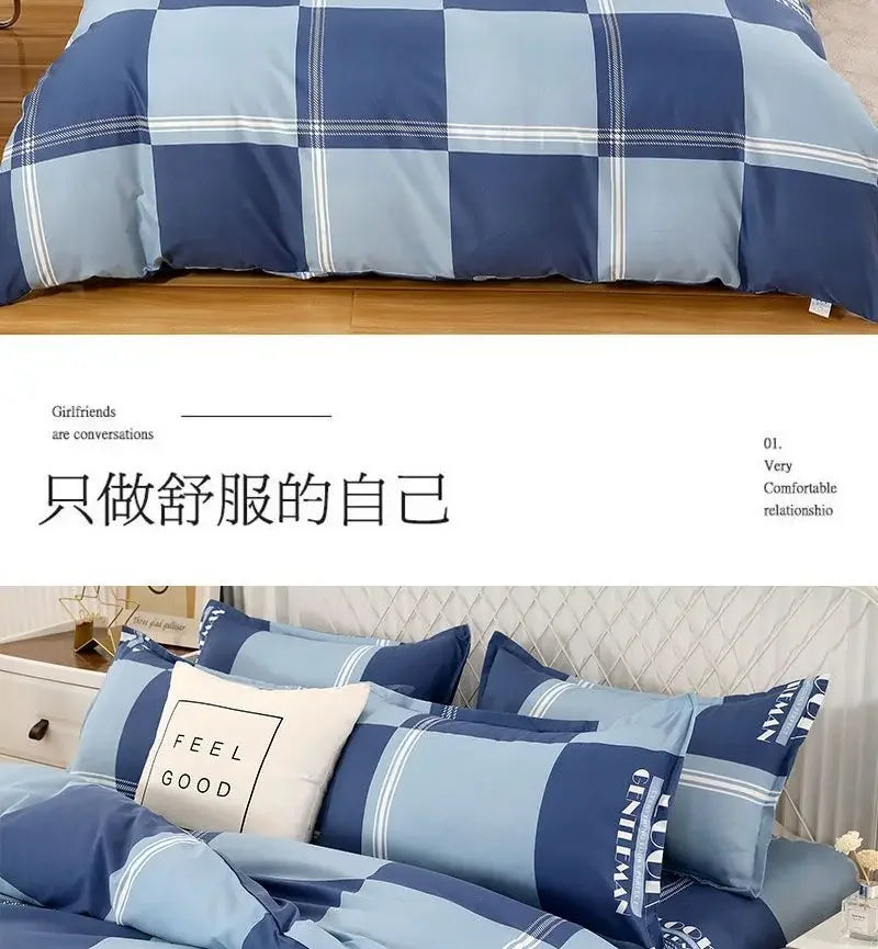 Comfortable Winter Warm Duvet Cover for Home, Single Apartment, Student Dormitory, Couple, Double Bed, Seasonal Bed Sack