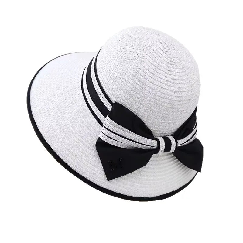 French Retro Straw Sun Hat