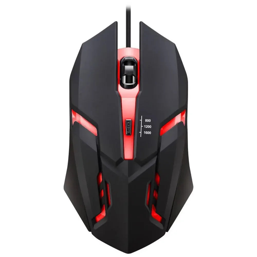 2025 Último Ratón Gaming de Diseño Ergonómico de Alta Calidad para Computadora de Escritorio Laptop Ratón USB Retroiluminado Fabricantes Venta Caliente
