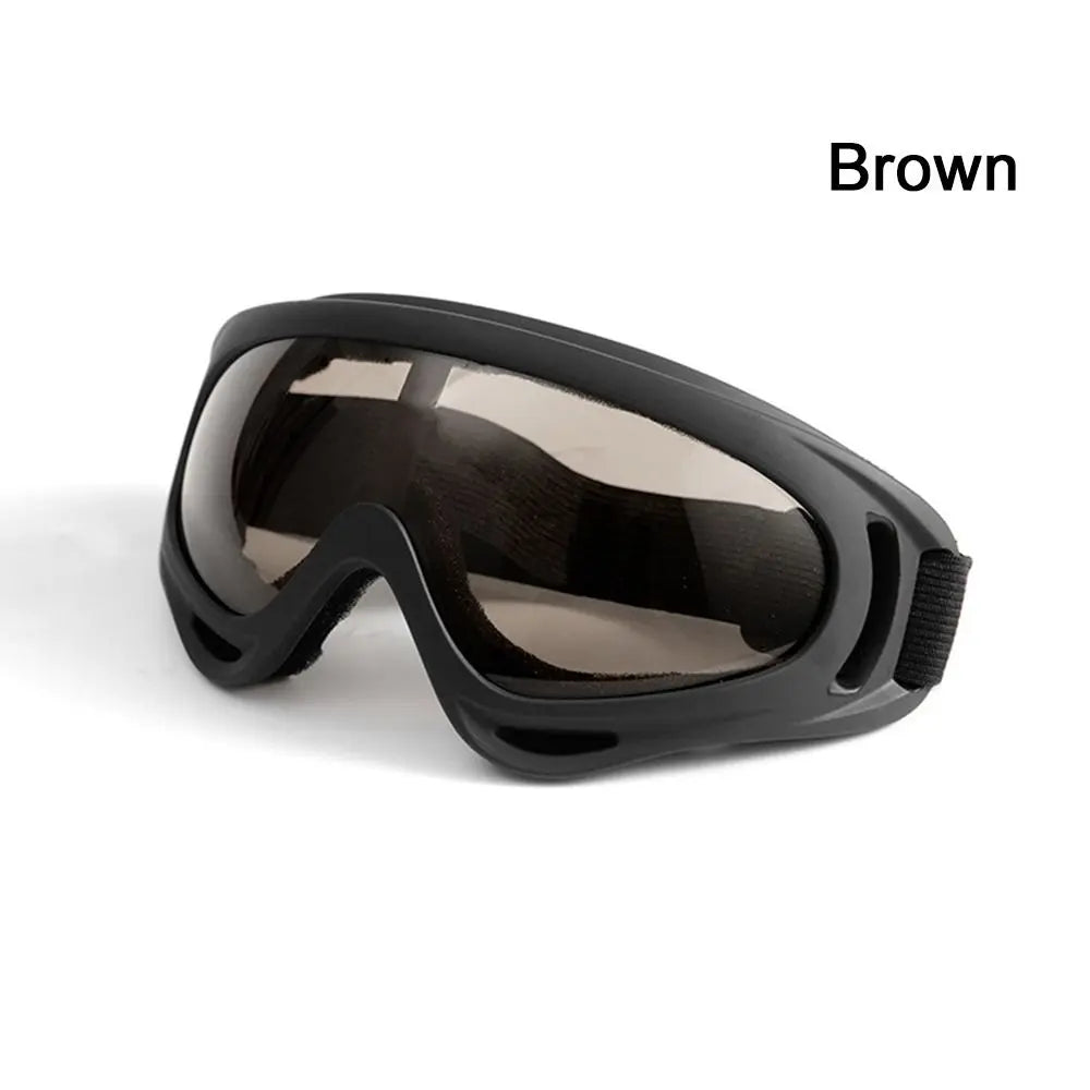 Gafas de esquí protectoras contra el viento y el polvo para deportes al aire libre, snowboard, moto y ciclismo en invierno