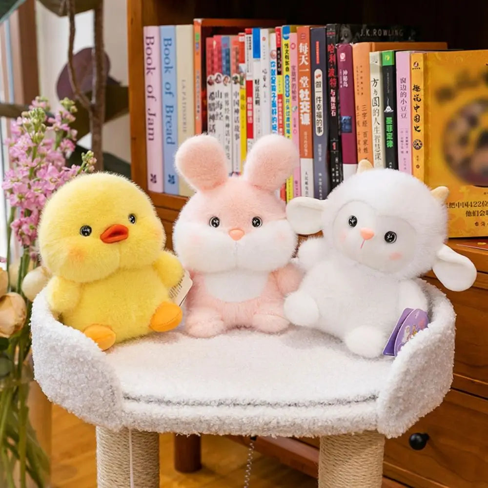 Cute 16cm Plush Companion Doll Fashion Stuffed Animal Pillow Super Soft Plush Bear Elephant Animal Plush Toy Sleeping Gift