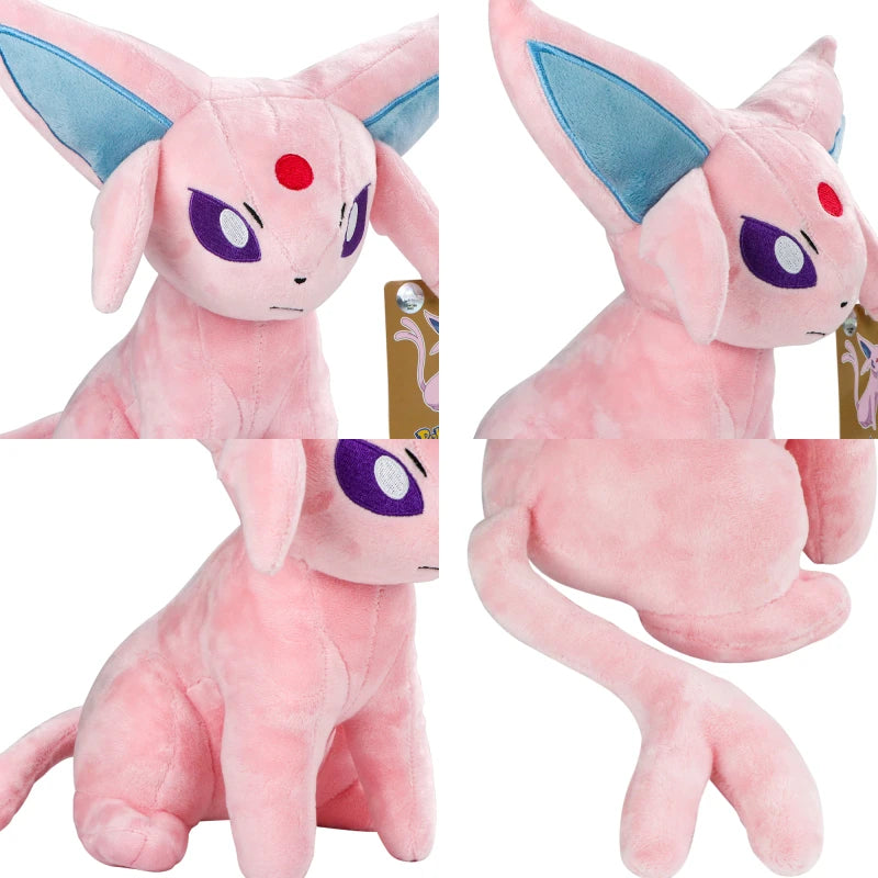 Oringinal Plush Toys Eevee Evolution Sylveon Umbreon Espeon Sylveon Glaceon Jolteon Stuffed Animals Peluche Dolls Gifts