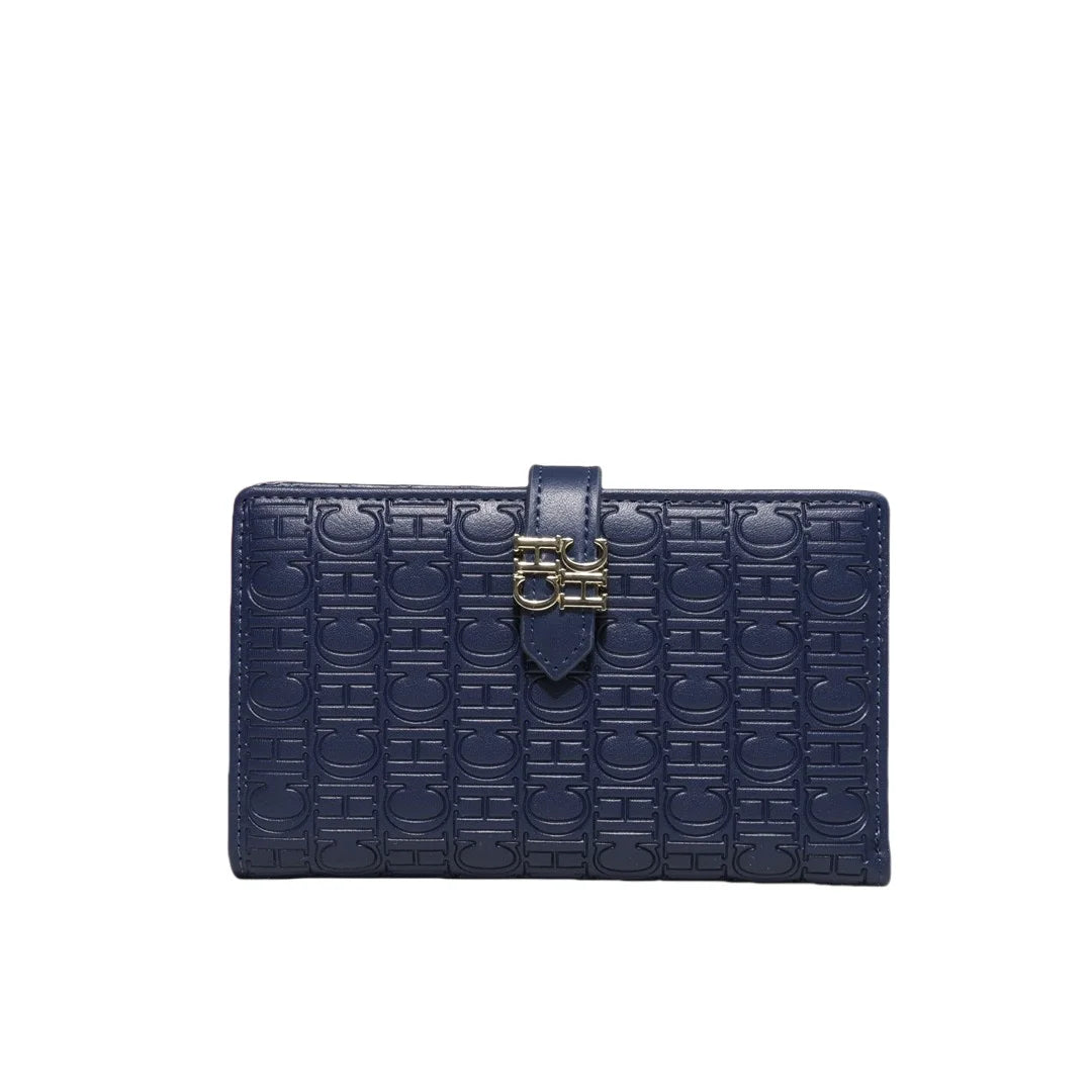 CH Luxury Brand Spring Fashion Women's Organizer Wallet Coin Purse Long Large Capacity Card Holder Coin Purse 2024 High Quality