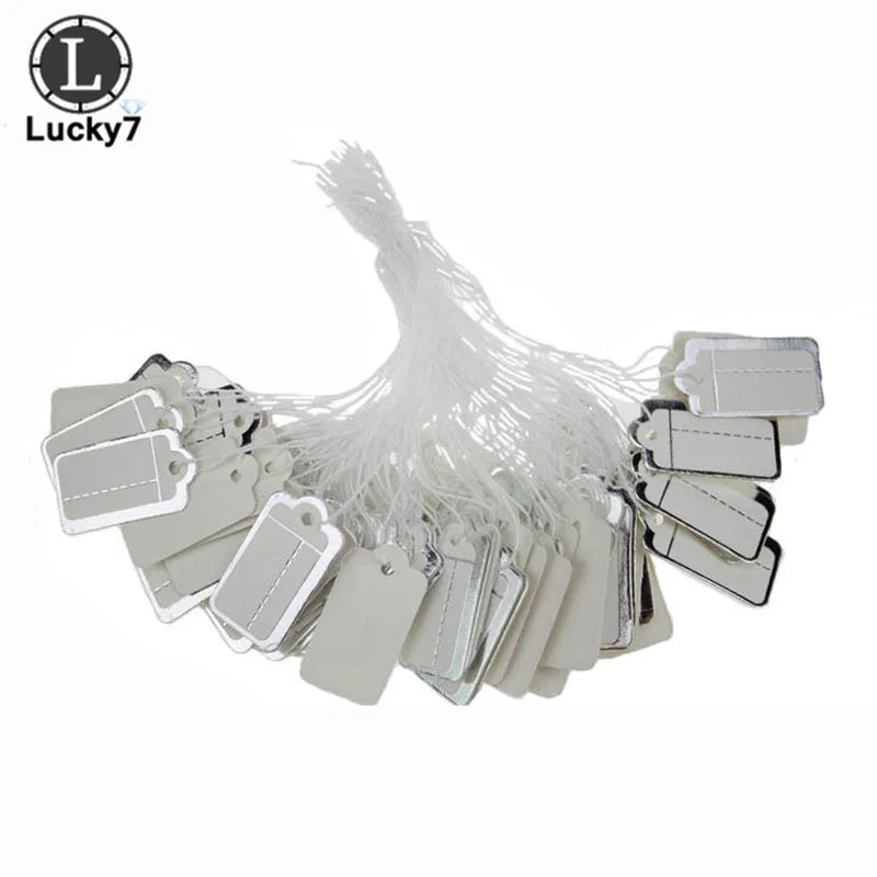 Wholesale Jewelry Number Price Label Price Card Price Tag Handwritten Paper Label  Jewelry Custom Print Blank Label