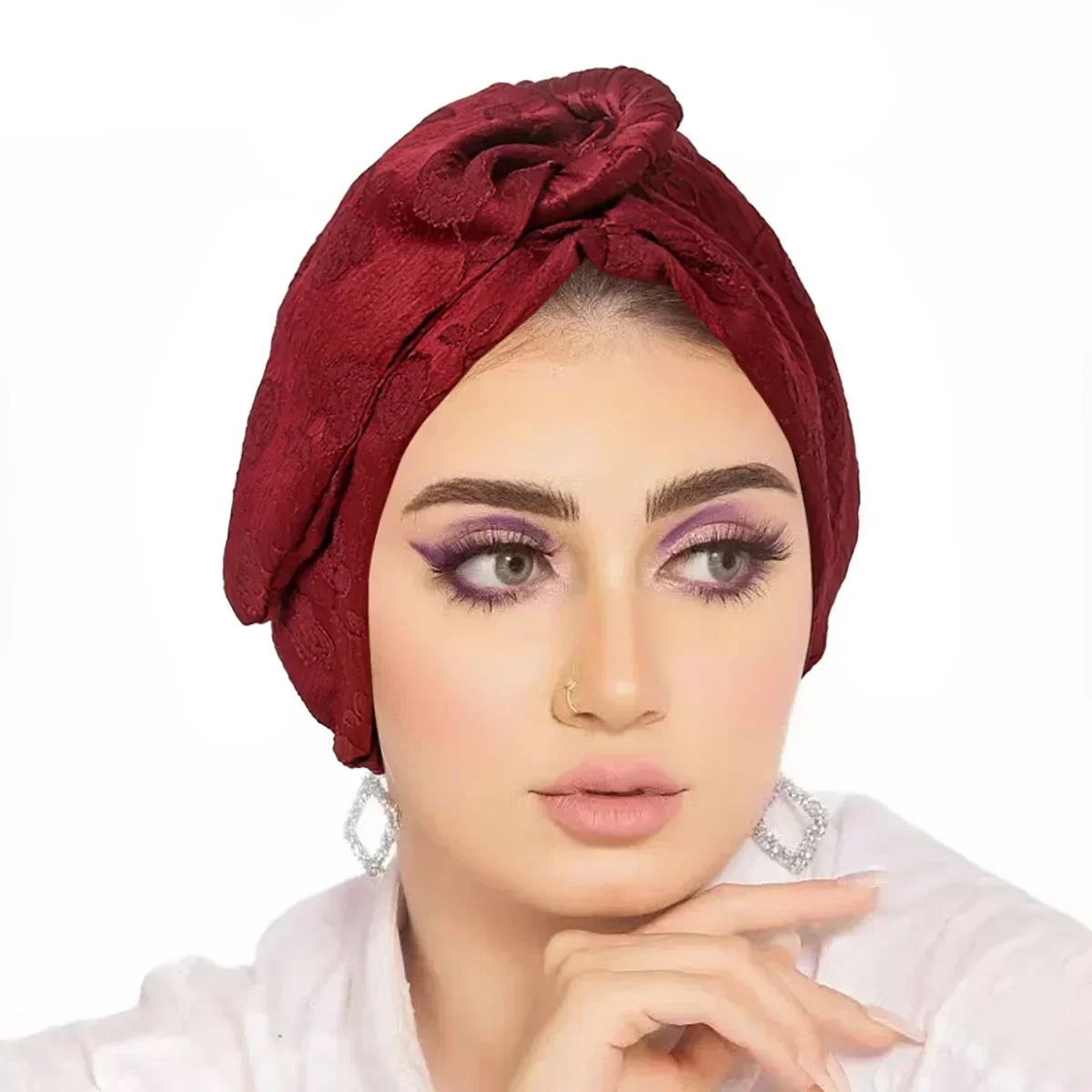 Women’s Sequin Knotted Turban – Elegant, Comfortable & Perfect for Any Occasion