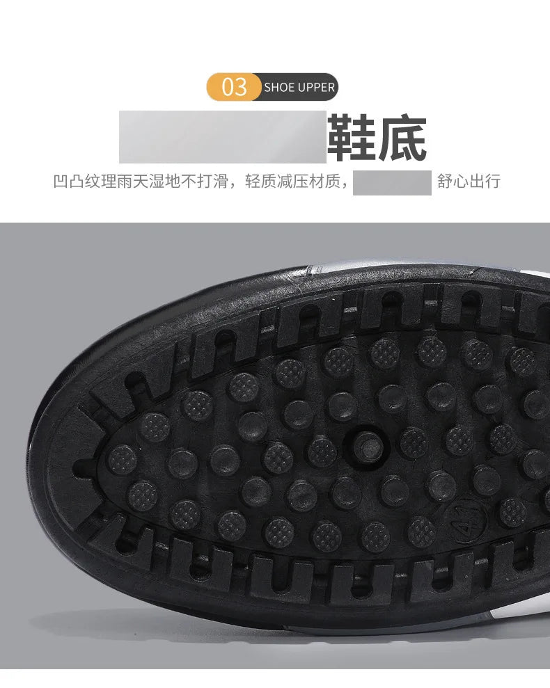 Men's Fashion Soft-soled Half Slippers Men Trendy Casual Shoes Soft Sole Non-slip Shoes New Outdoor Walking Shoes Zapatos Hombre