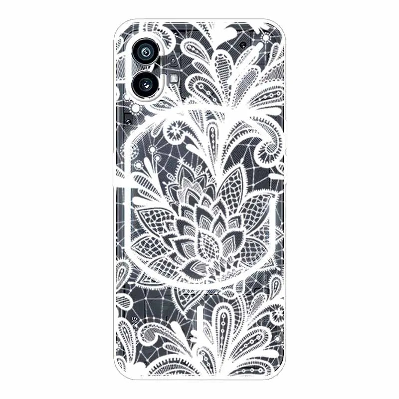 Case for Nothing Phone 1 Cover Transparent Soft TPU Silicone Cases for Nothing Phone One Phone 1 Clear Coque Cute Phone1 2022