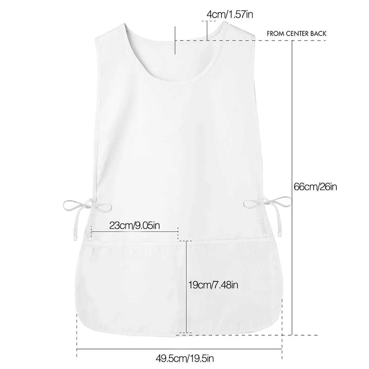 Fashion Advertising Shirt Vest Worker Clothes Kitchen Floral Uniform Waistcoat Cleaning Waistcoat Apron For Man Woman