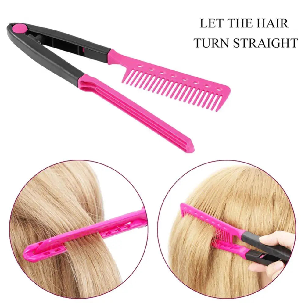 Portable Comb Hair Straightener