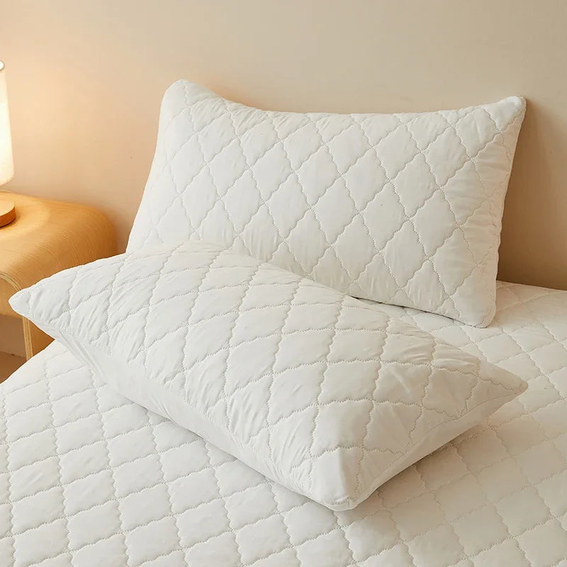 Waterproof Mattress Protector Embossed Bed Mattress Cover Soft Breathable Fitted Mattress Pad Cover 120/150/180/220x200 Washable