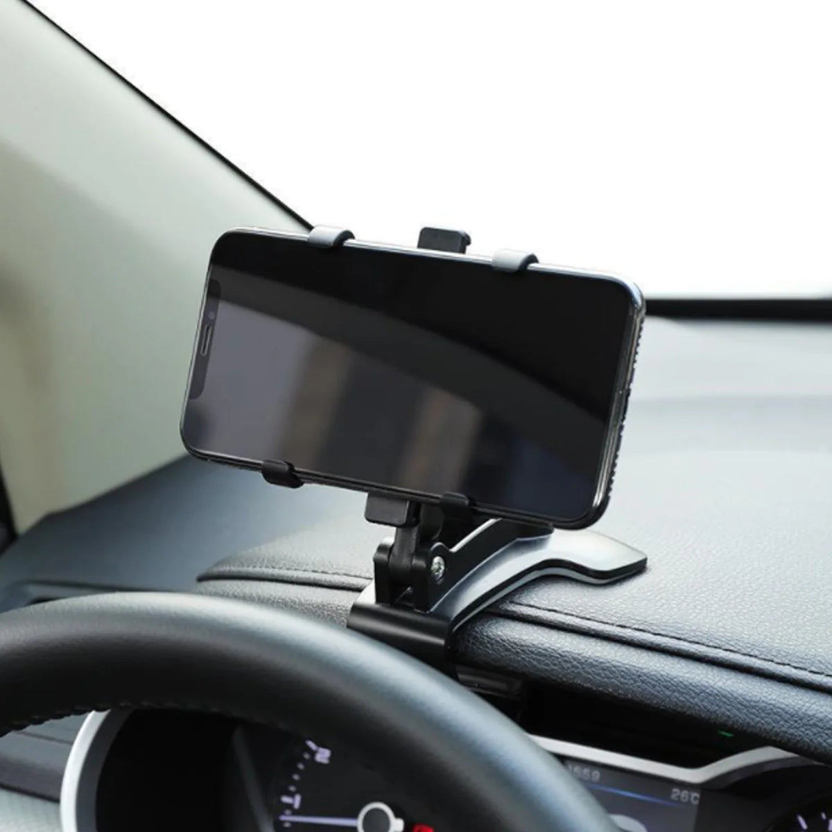 Soporte de teléfono para coche de 1 pieza, multifuncional y ecológico, soporte para rejilla de ventilación de salpicadero de coche, adecuado para varios tipos de teléfonos