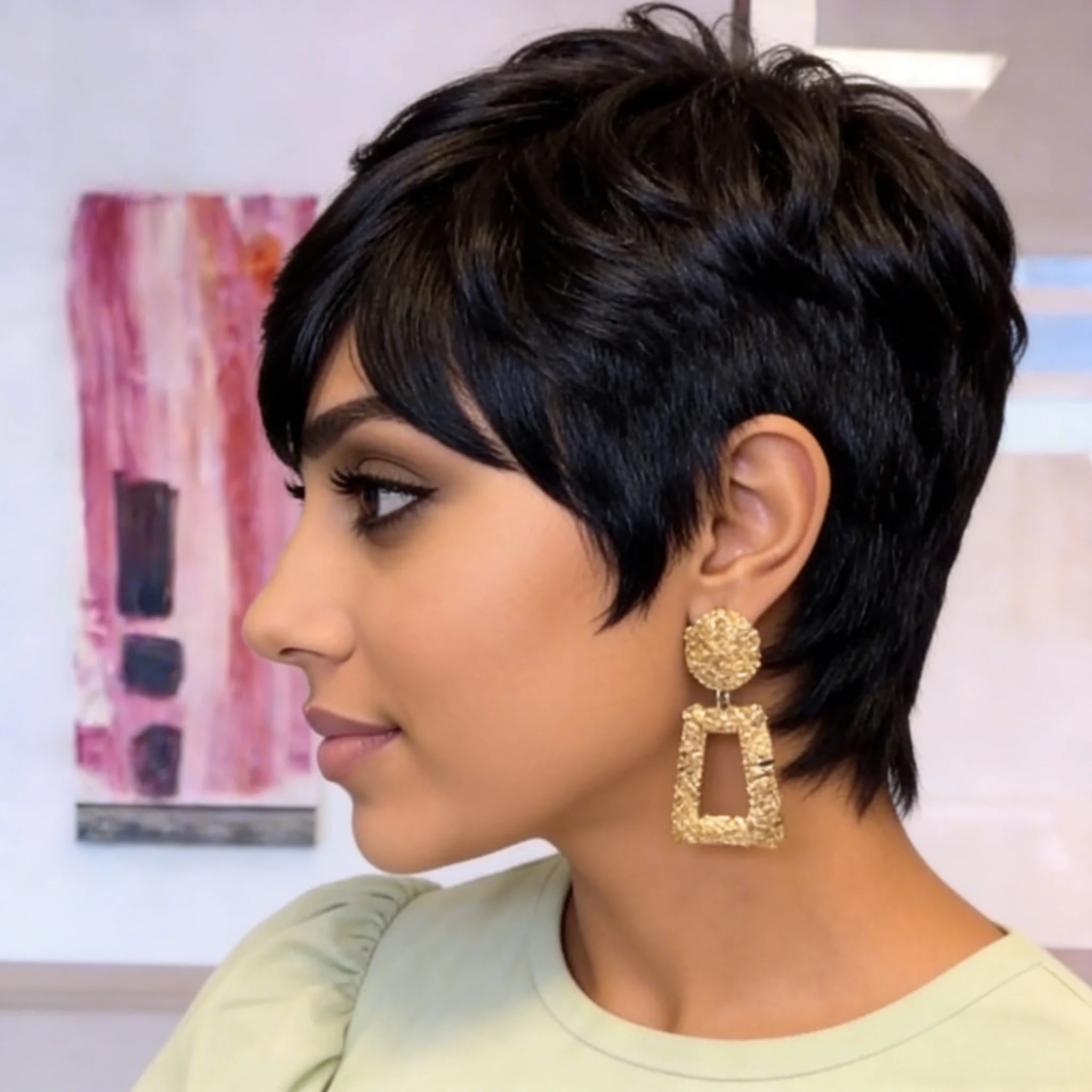 Short Pixie Wig