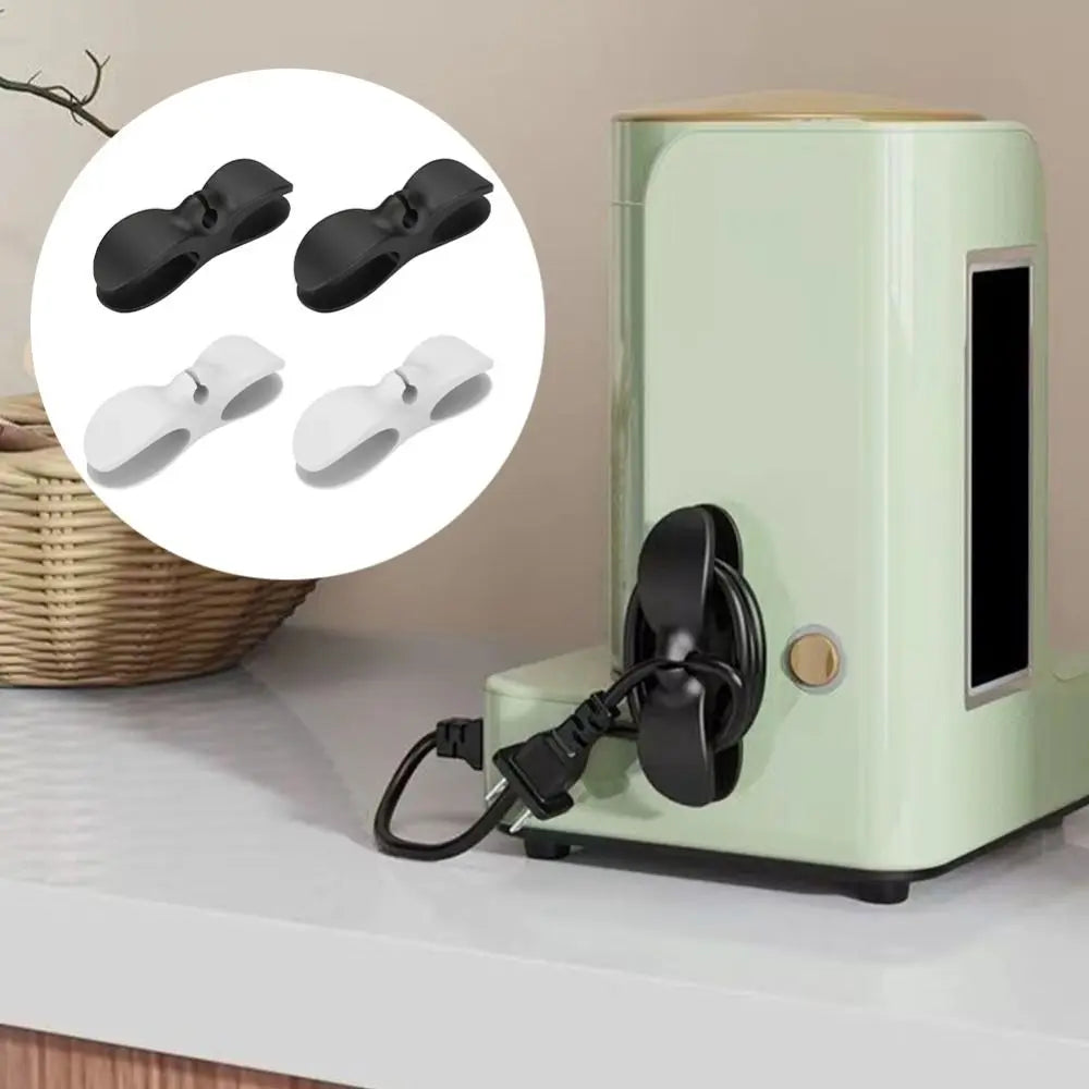Cord Winder Organizer for Kitchen Appliances Cord Wrapper Cable Management Clips Holder for Air Fryer Coffee Machine Wire Fixer