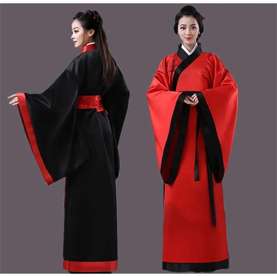 Traditional Women Red Hanfu Tang Dynasty Dresses Costume Cosplay Princess Chinese Dress Clothing Modern Hanbok Robe Chinoise 3XL