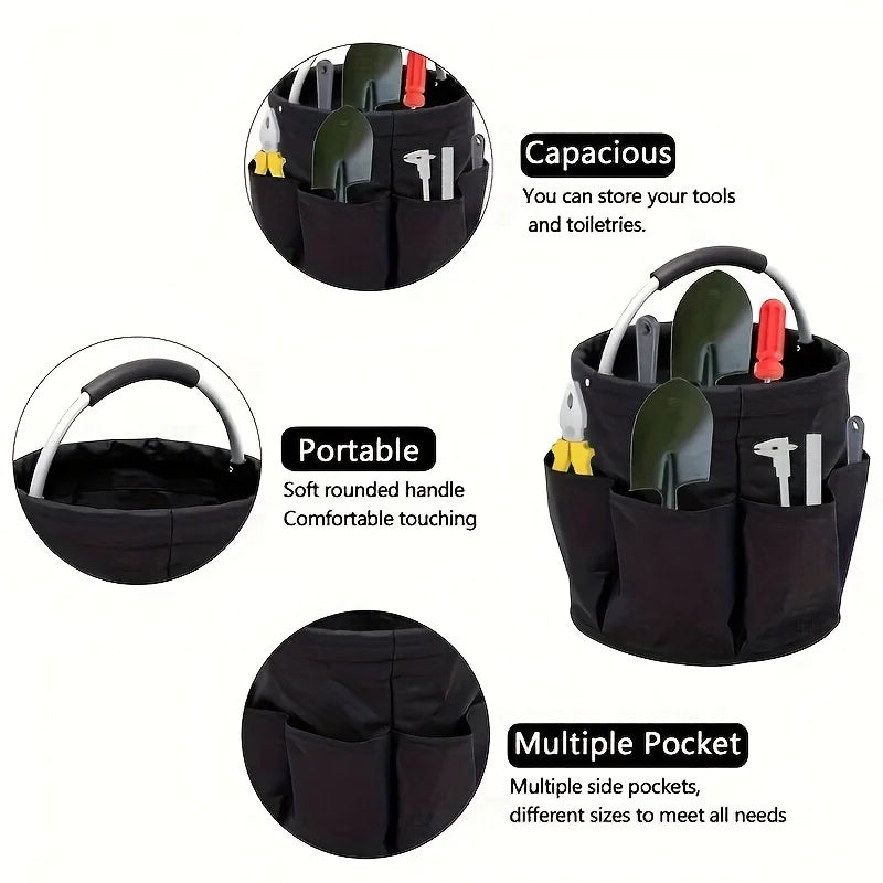 Bag-in-Bag, Portable Storage Organizer Bag for Workers, Small Tool Storage Pouch