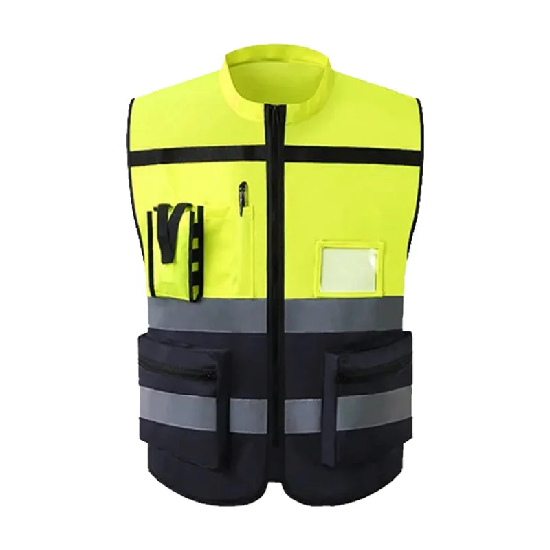 Chaleco de seguridad con logotipo personalizado – Duradero, reflectante y diseñado para uso profesional