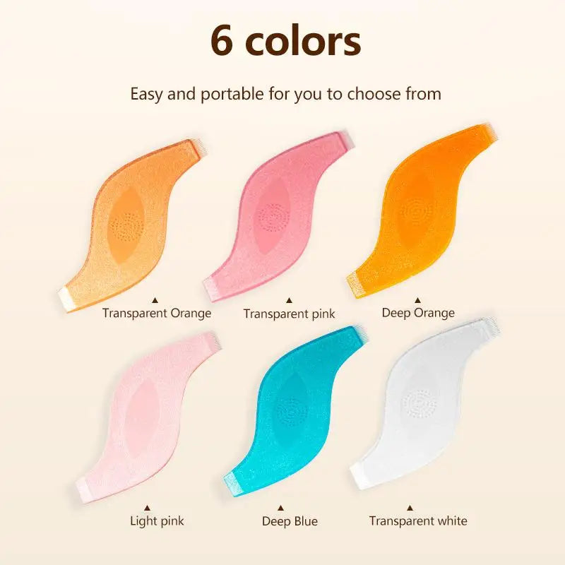 S Shape Eyelash Perm Brushes 5PCS Reuseable Eyelashe Eyebrow Lifting Curler Plastic Clean Comb Eye Lash Extension Perm Tools