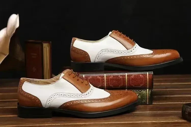 Designer's Classic Men's Formal Shoes, Lace Up Shoes, Plus Size Pointed Business Casual Comfortable Men's Wedding Formal Shoes