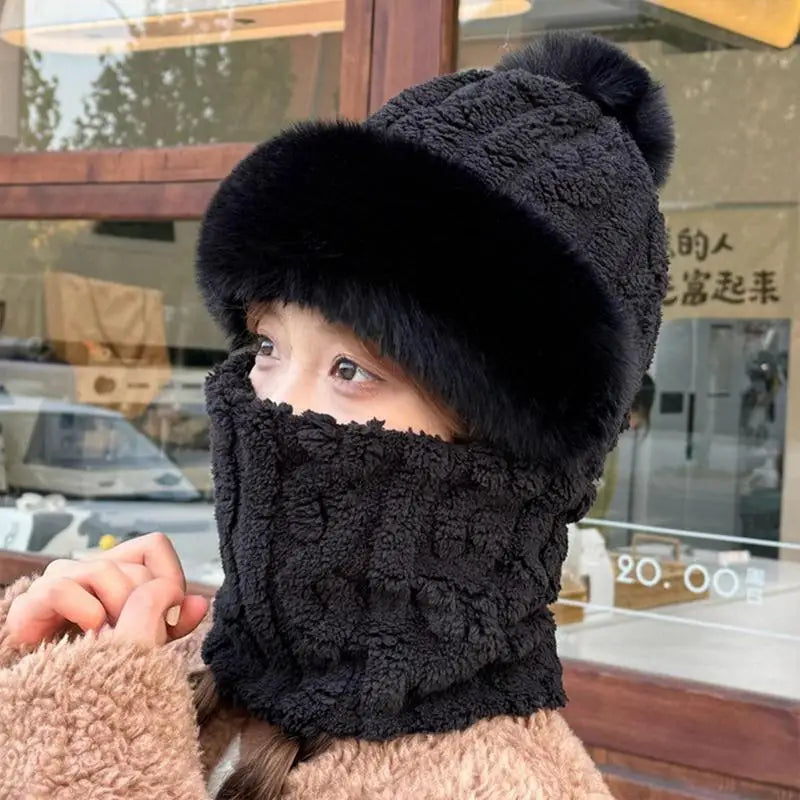 Gorro de invierno con calefacción, gorros de invierno eléctricos de algodón con calefacción, calentador de cuello, orejeras, gorros cortavientos para mujer, gorro para el invierno cálido