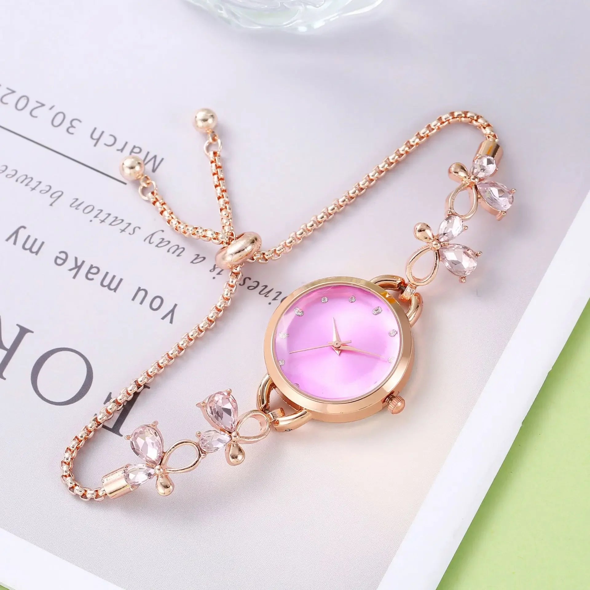 Watches for Woman Reloj Mujer Mermaid Chain Luxury Diamond woman watch Bracelet Fashion Quartz Watches часы женские наручные