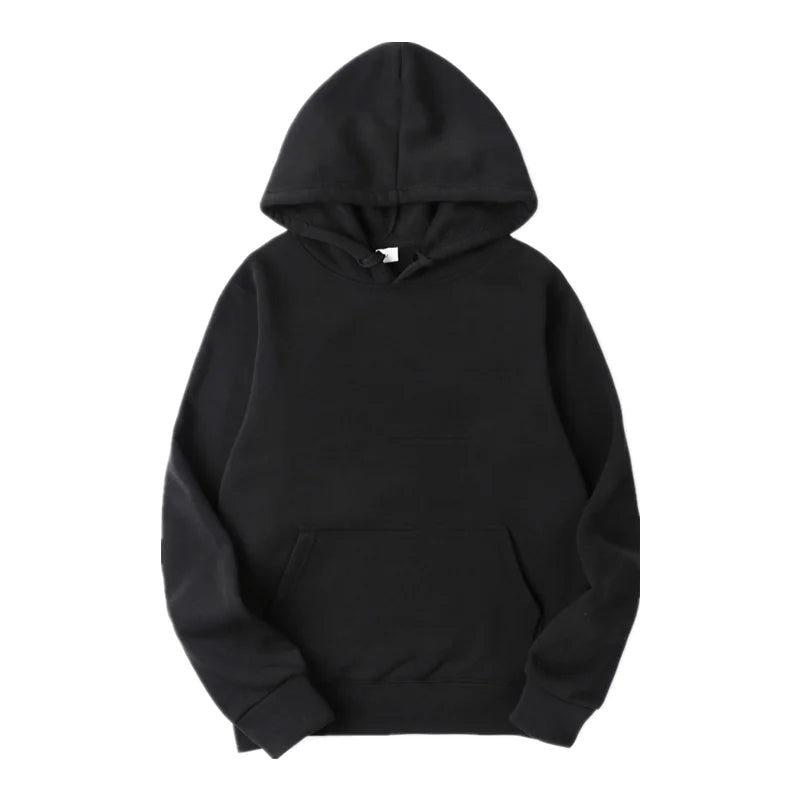 Fashion Men's Women's Hoodies Spring Autumn Winter Casual Hoodies Sweatshirts Men Tops Solid Color Hoodie Sweatshirt Male