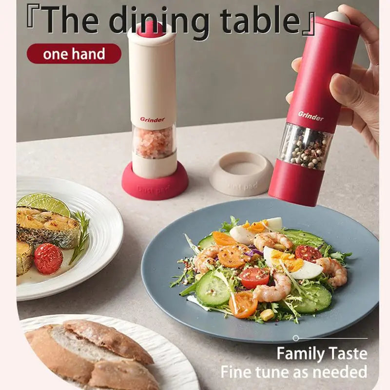 Electric Automatic Mill Pepper and Salt Grinder Spice Grinder Kitchen Cooking Tool Spice Mill Kitchen Tool