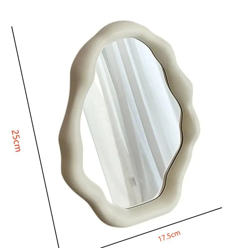 Tabletop Decorative Mirrors Makeup Mirror Home Decoration ,Woman Makeup Supplies Bedroom Desk Accessories Room Decor