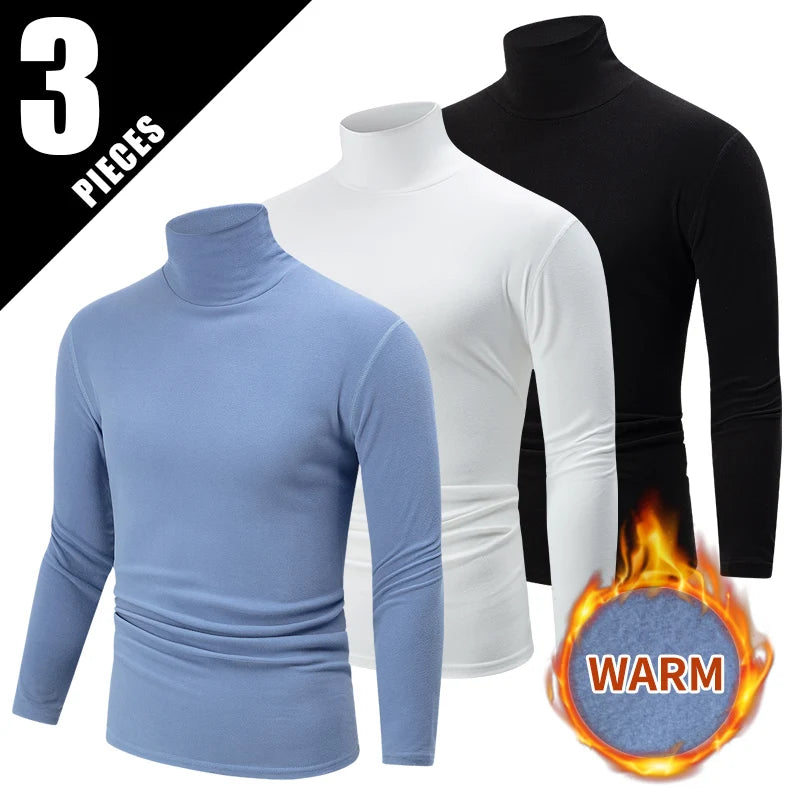 Men’s Thick High-Neck Base Shirt