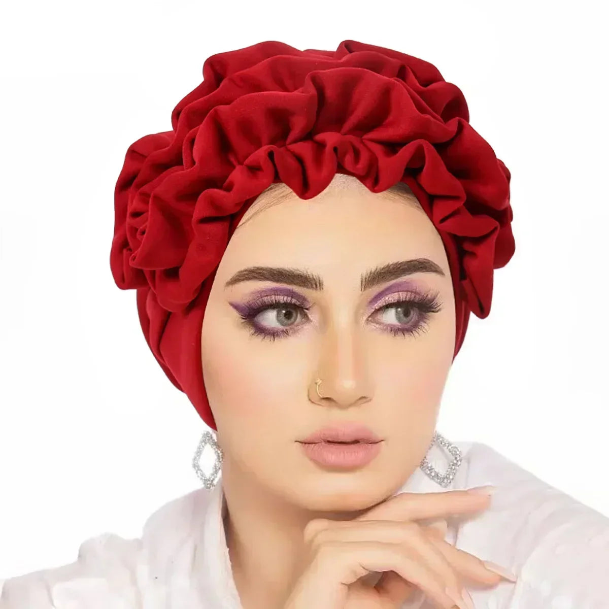 Women’s Sequin Knotted Turban – Elegant, Comfortable & Perfect for Any Occasion