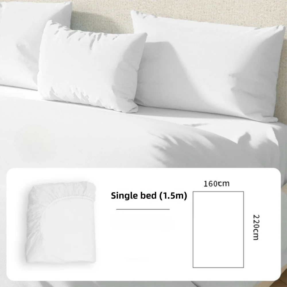 Sábana bajera desechable suave de tela no tejida con bandas elásticas, fundas de colchón individual antideslizantes, sábana desechable, funda de cama para hotel