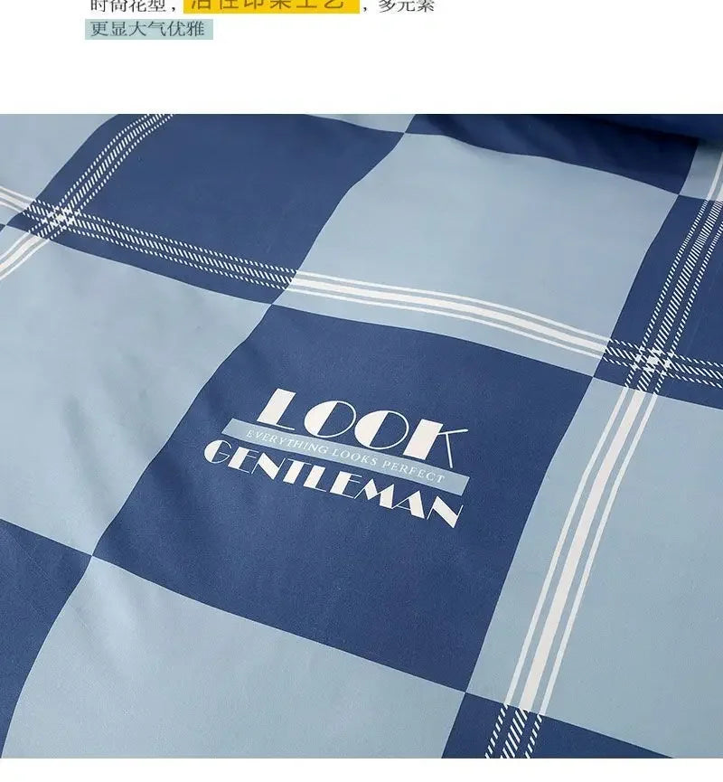 Comfortable Winter Warm Duvet Cover for Home, Single Apartment, Student Dormitory, Couple, Double Bed, Seasonal Bed Sack