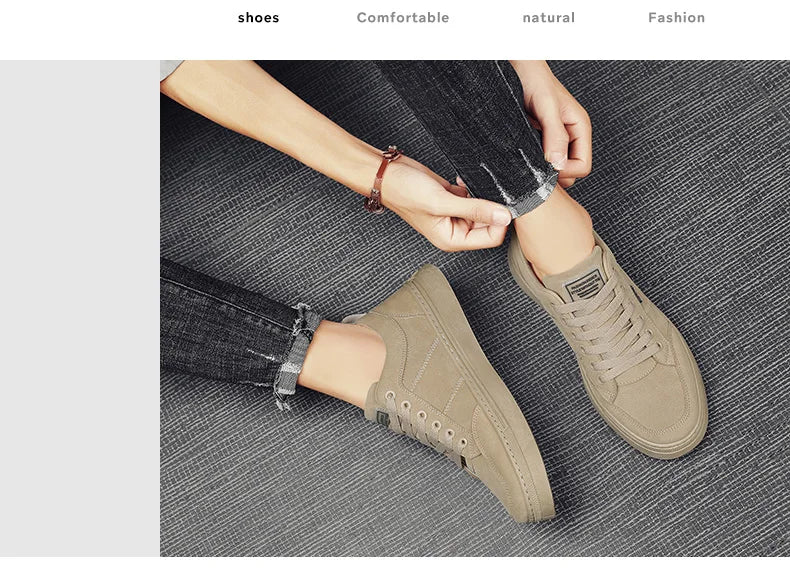 Men's Shoes New Spring Work Safety Shoes, Anti-slip, Wear-resistant, Versatile Casual Sports Work Shoes, Men's Board Shoes