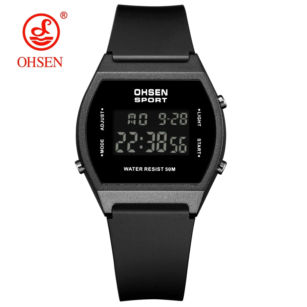 Women Digital Watch Fashion Waterproof Pink Elegant Ladies Watches Led Electronic Female Clocks relogios feminino Gift