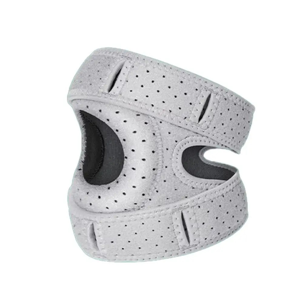 Soporte para equipo deportivo Rodilleras transpirables ajustables con correa rotuliana que mejoran la estabilidad de las articulaciones Cómodo soporte de rodilla para deportes al aire libre