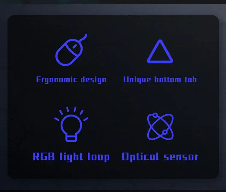 Latest High Quality Ergonomic Design Gaming Mouse Desktop Computer Laptop USB Backlit Mouse Manufacturers Hot Sale