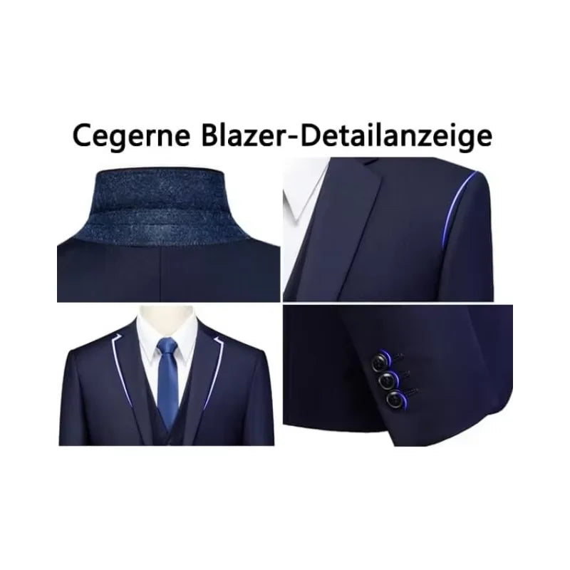 Men's casual suit jacket, business single-row, form-fitting, elastic, fashionable and versatile single suit, customi