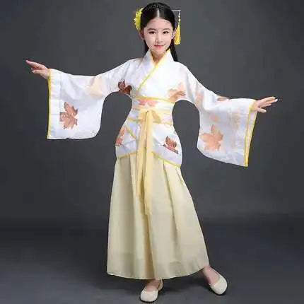 Disfraz de Hanfu Yukata para Niñas