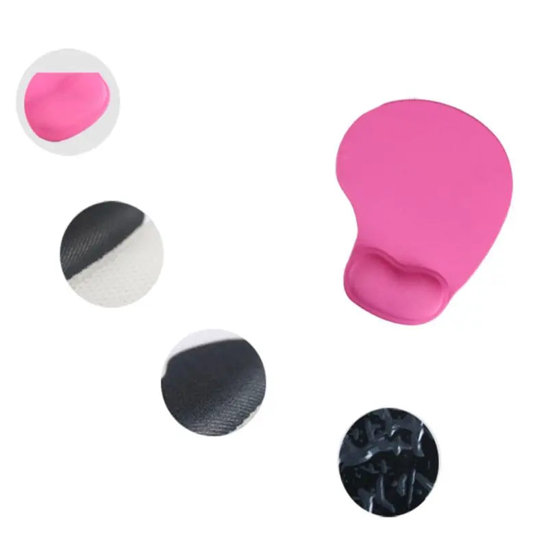 Office Mousepad with Gel Wrist Support Ergonomic Gaming Desktop Mouse Pad Wrist Rest Drop Shipping