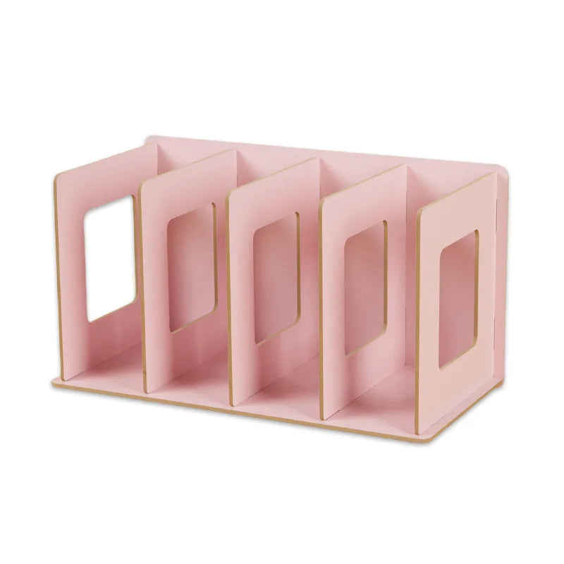 Simple Stand Book Rack Desktop shelf student book stand simple desktop bookshelf DIY creative