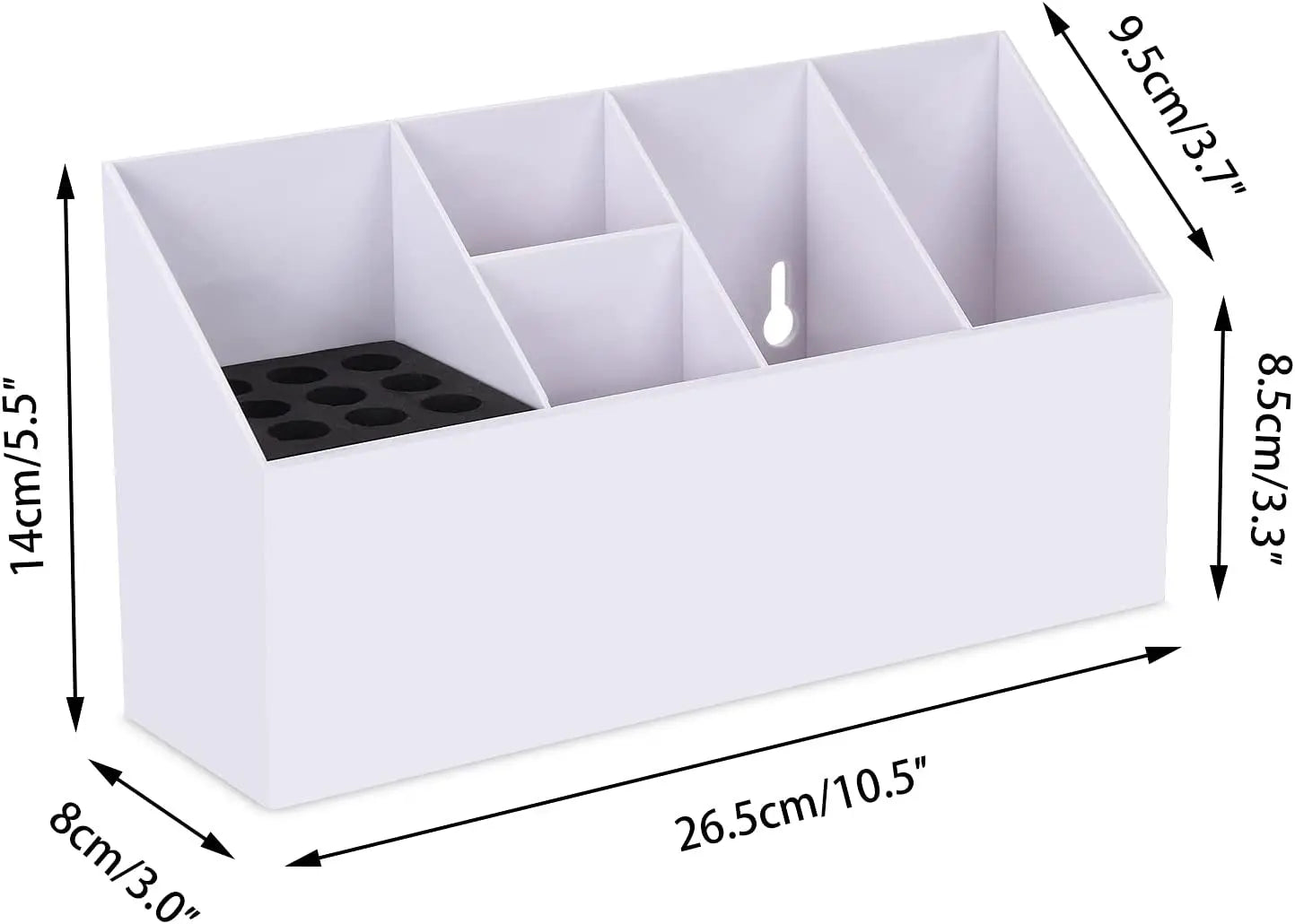 Caja de almacenamiento de herramientas para peluquería, multifunción, para peines, pinzas, botellas, soporte para tijeras de peluquería, organizador de herramientas de barbero