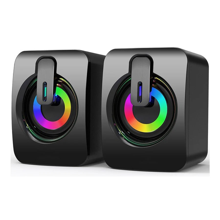Altavoz de computadora para PC portátil de escritorio Caixa De Som Caja de sonido Sistema de audio de música Bocina Columna Acústica Columna Unidad amplificada