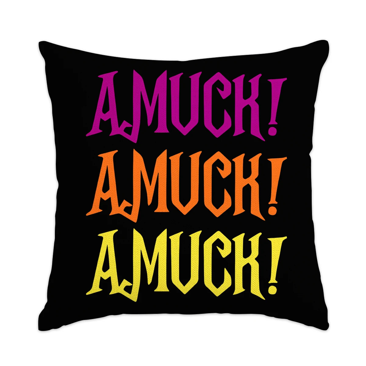 1pc/4pcs Halloween decoration pillow cover, trick or treat cushion cover, ghost, pumpkin head, bat decoration sofa cushion cover
