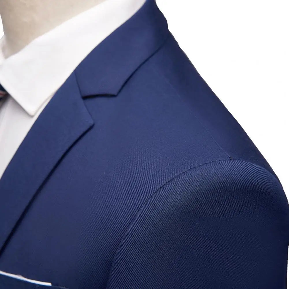 Wedding Suit For Men Set Elegant Blazers Formal 2 Pieces Full Jackets Pants Classic Business Coats