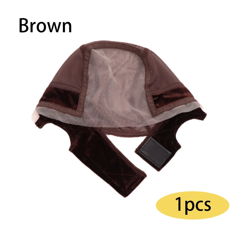 Gorra de agarre para pelucas con parte en U para mujer, ajustable con diadema, antideslizante, para mantener las pelucas de encaje frontal en su lugar.