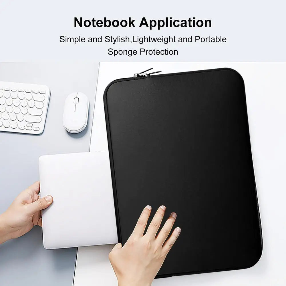 Laptop Sleeve Bag Notebook Computer Protector Tablet Case Cover Soft Laptop Bag 12 13 14 15 inch Notebook Sleeve Case Cover