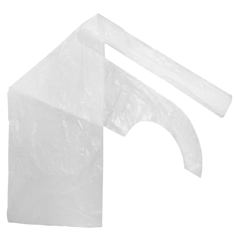 10PCS Disposable Kitchen Aprons Plastic Waterproof Apron Individually Packing Gowns For Men Women Kitchen Protection Accessories